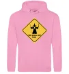 Чоловіча толстовка (худі) You shall not pass sign Рожевий фото