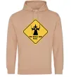 Чоловіча толстовка (худі) You shall not pass sign Пісочний Чоловіча толстовка (худі) You shall not pass sign Пісочний фото