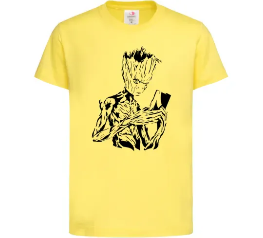 Детская футболка Грут та книга Лимонный фото