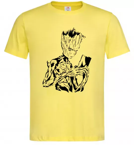 Чоловіча футболка Грут та книга Лимонний фото