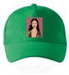 Кепка Rihanna art Зеленый фото