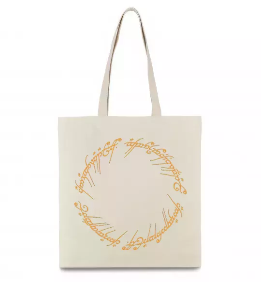 Еко-сумка The Lord of the rings Mordor Бежевий фото