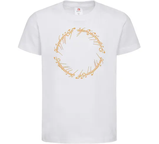 Дитяча футболка The Lord of the rings Mordor Білий фото