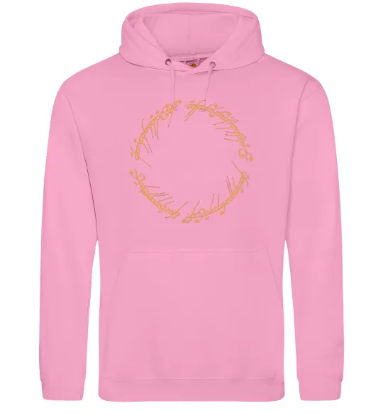 Женская толстовка (худи) The Lord of the rings Mordor Розовый фото