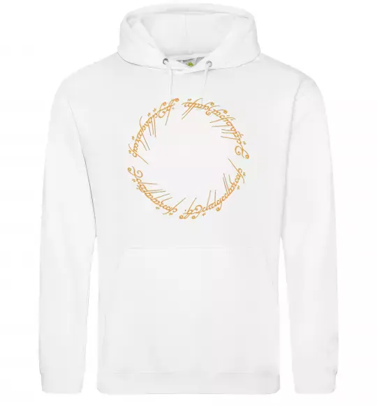 Женская толстовка (худи) The Lord of the rings Mordor Белый фото