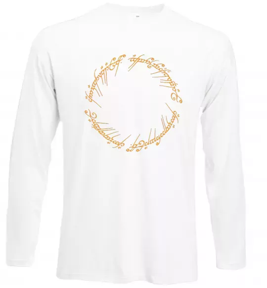 Лонгслив The Lord of the rings Mordor Белый фото