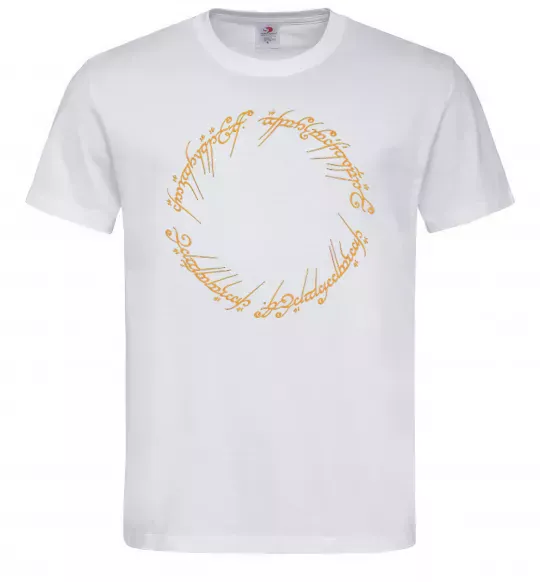 Чоловіча футболка The Lord of the rings Mordor Білий фото