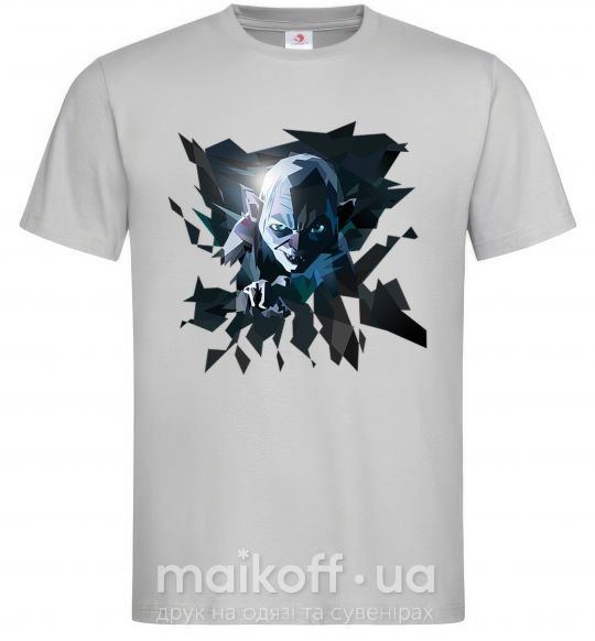 Мужская футболка Golum art Серый фото