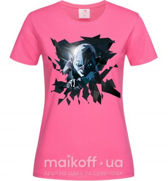 Женская футболка Golum art Ярко-розовый фото