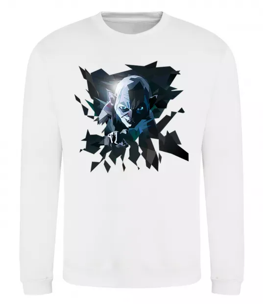 Світшот Golum art Білий фото