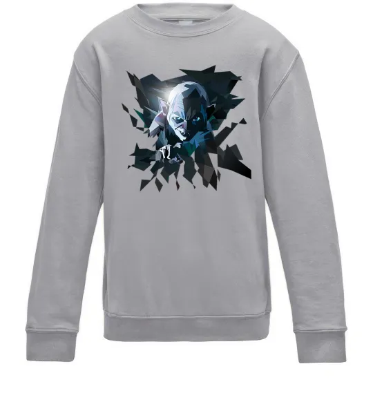 Дитячий світшот Golum art Сірий меланж фото