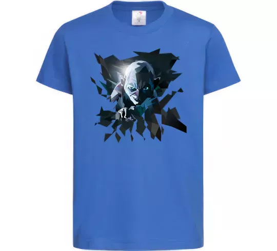 Дитяча футболка Golum art Яскраво-синій фото