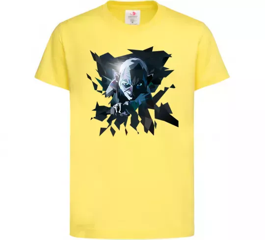 Дитяча футболка Golum art Лимонний фото