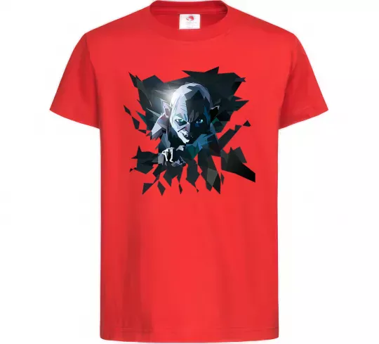 Дитяча футболка Golum art Червоний фото