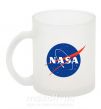 Чашка скляна NASA logo Фроузен фото