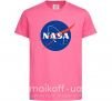 Детская футболка NASA logo Ярко-розовый фото
