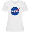Женская футболка NASA logo Белый фото