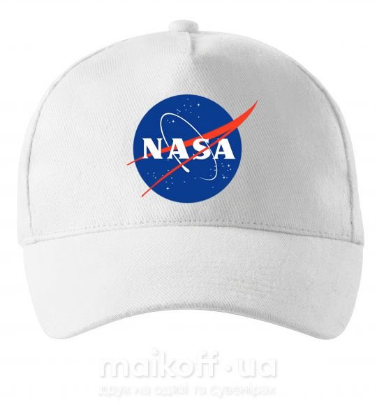 Кепка NASA logo Білий фото