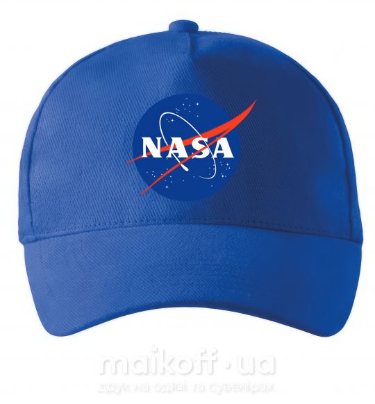 Кепка NASA logo Ярко-синий фото