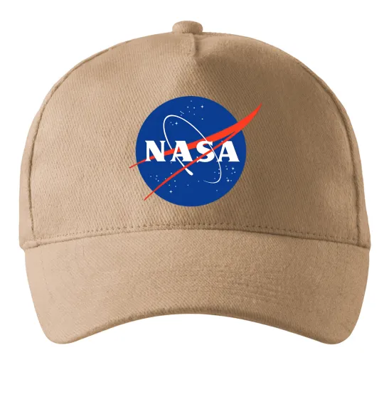 Кепка NASA logo Пісочний фото