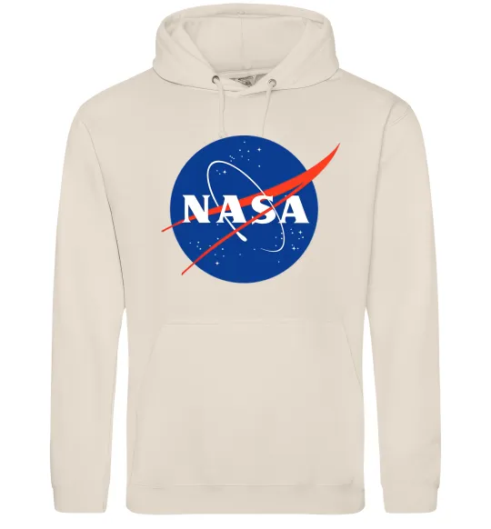 Мужская толстовка (худи) NASA logo Таш фото