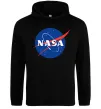 Женская толстовка (худи) NASA logo Черный Женская толстовка (худи) NASA logo Черный фото