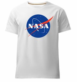 Мужская премиум футболка NASA logo