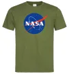 Мужская футболка NASA logo Оливковый Мужская футболка NASA logo Оливковый фото