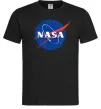 Мужская футболка NASA logo Черный Мужская футболка NASA logo Черный фото