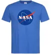 Мужская футболка NASA logo Ярко-синий Мужская футболка NASA logo Ярко-синий фото
