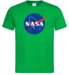 Мужская футболка NASA logo Зеленый Мужская футболка NASA logo Зеленый фото