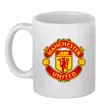 Чашка керамічна Manchester United logo Білий Чашка керамічна Manchester United logo Білий фото