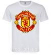 Чоловіча футболка Manchester United logo Білий фото