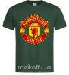 Чоловіча футболка Manchester United logo Темно-зелений фото