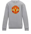 Детский Свитшот Manchester United logo Серый меланж фото