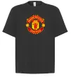 Футболка Оверсайз Manchester United logo Черный Футболка Оверсайз Manchester United logo Черный фото