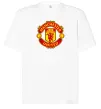 Футболка Оверсайз Manchester United logo Белый Футболка Оверсайз Manchester United logo Белый фото