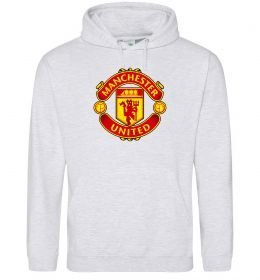 Женская толстовка (худи) Manchester United logo