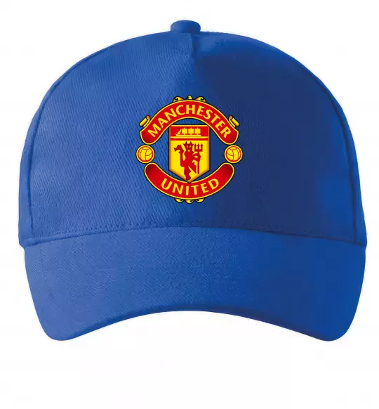 Кепка Manchester United logo Яскраво-синій фото