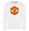 Світшот Manchester United logo Білий фото
