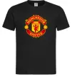 Мужская футболка Manchester United logo Черный фото