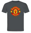Мужская футболка Manchester United logo Графит фото