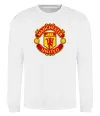 Свитшот Manchester United logo Белый фото