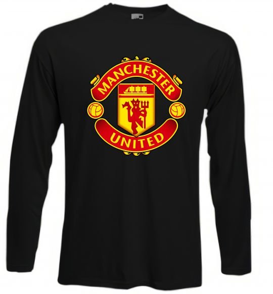 Реглан Manchester United logo Черный фото