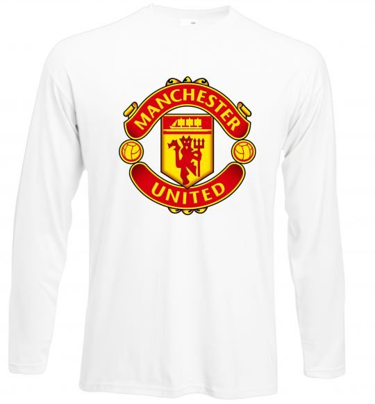 Реглан Manchester United logo Белый фото