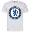 Чоловіча футболка Chelsea FC logo Білий фото