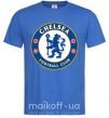Чоловіча футболка Chelsea FC logo Яскраво-синій фото
