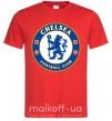 Мужская футболка Chelsea FC logo Красный фото