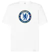 Футболка Оверсайз Chelsea FC logo Білий фото