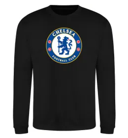 Світшот Chelsea FC logo Чорний фото